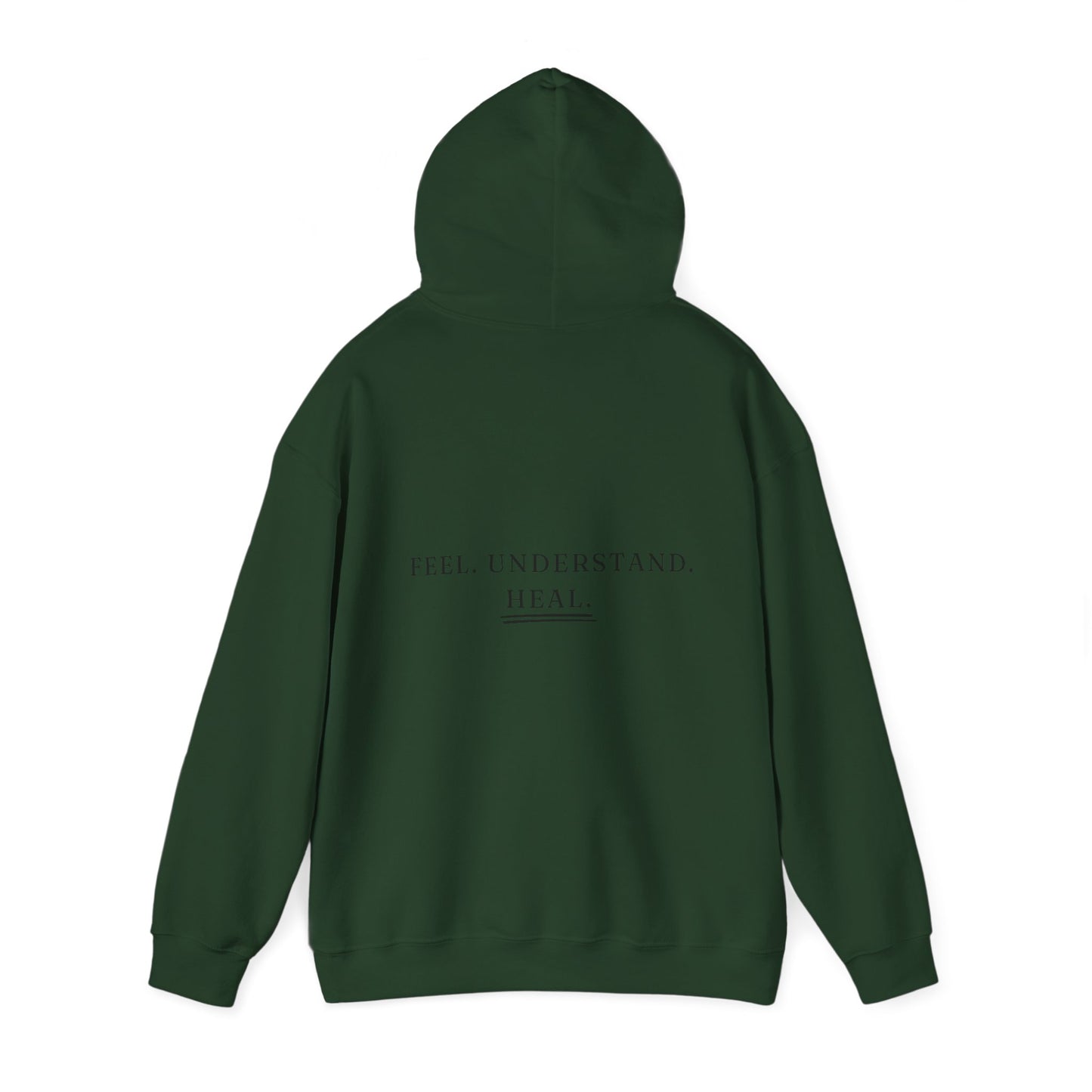 Connection Begins Where Judgement Ends Heavy Blend Unisex Empowering Hoodie