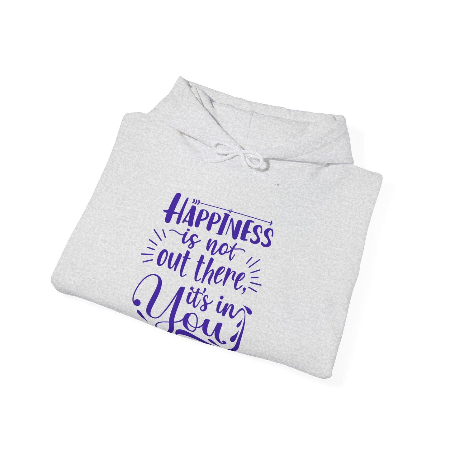 Happiness Is In You Unisex Heavy Blend™ Empowering Hoodie