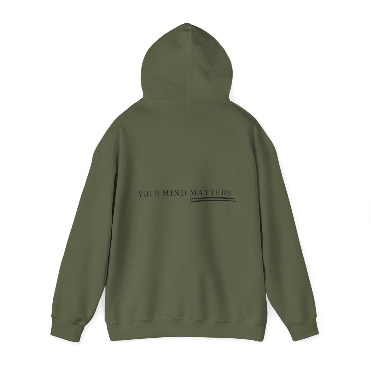 Empathy Speaks Where Words Cannot Unisex HeavyBlend Empowering Hoodie