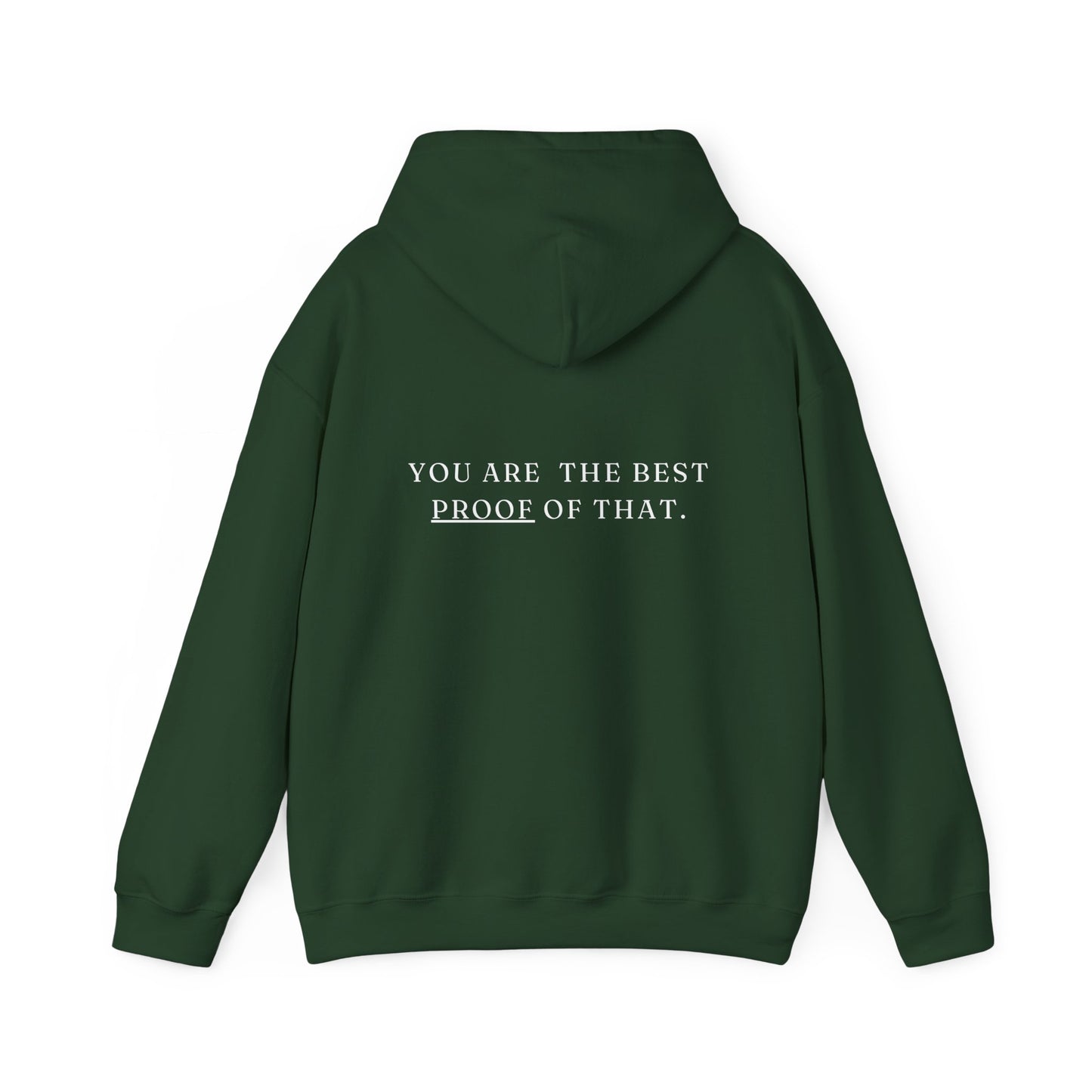 Hardships Build Heroes Unisex Heavy Blend™ Empowering Hoodie