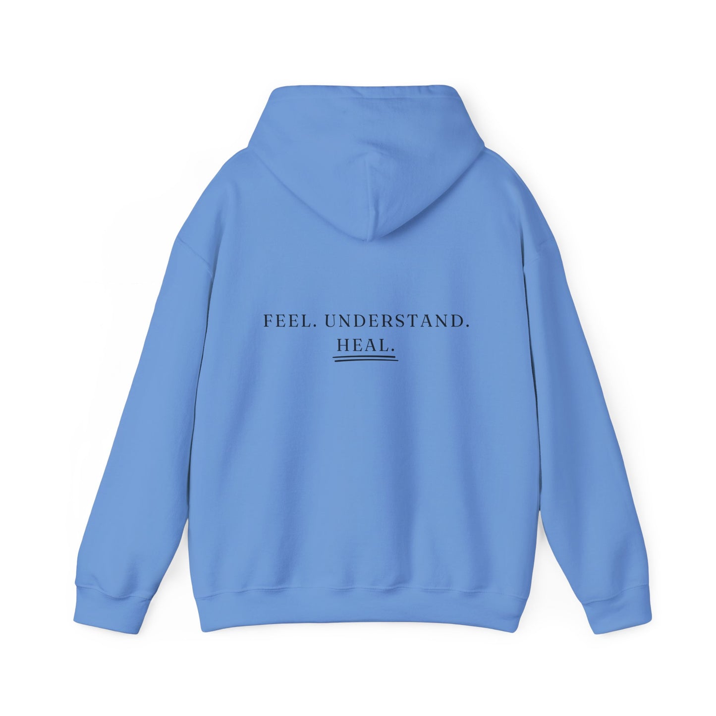 Connection Begins Where Judgement Ends Heavy Blend Unisex Empowering Hoodie