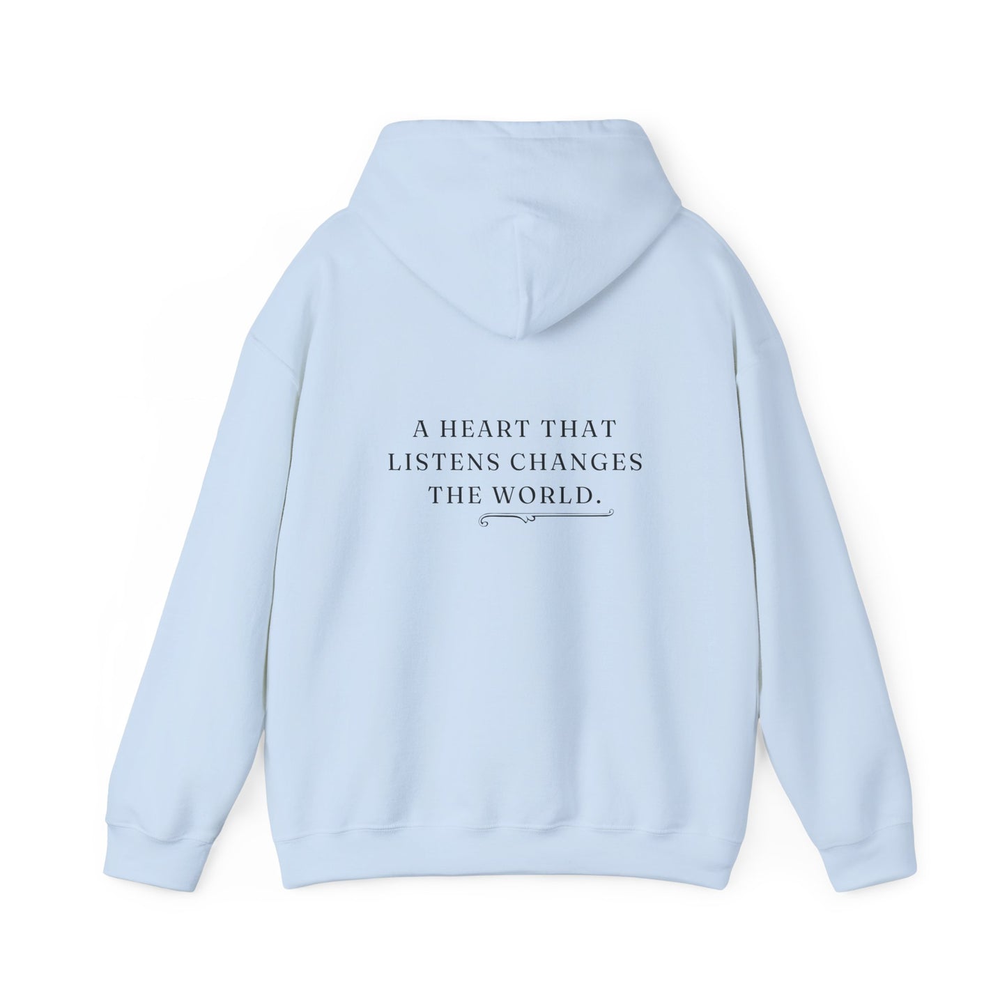 Empathy Changes Everything Unisex HeavyBlend Empowering Hoodie