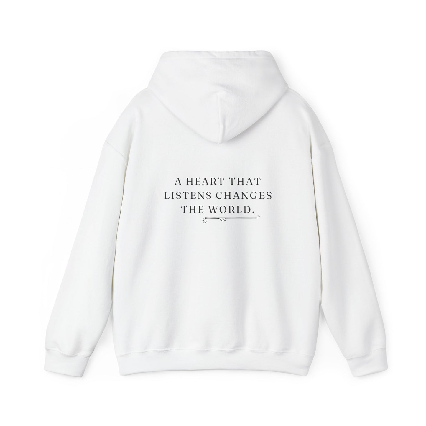 Empathy Changes Everything Unisex HeavyBlend Empowering Hoodie