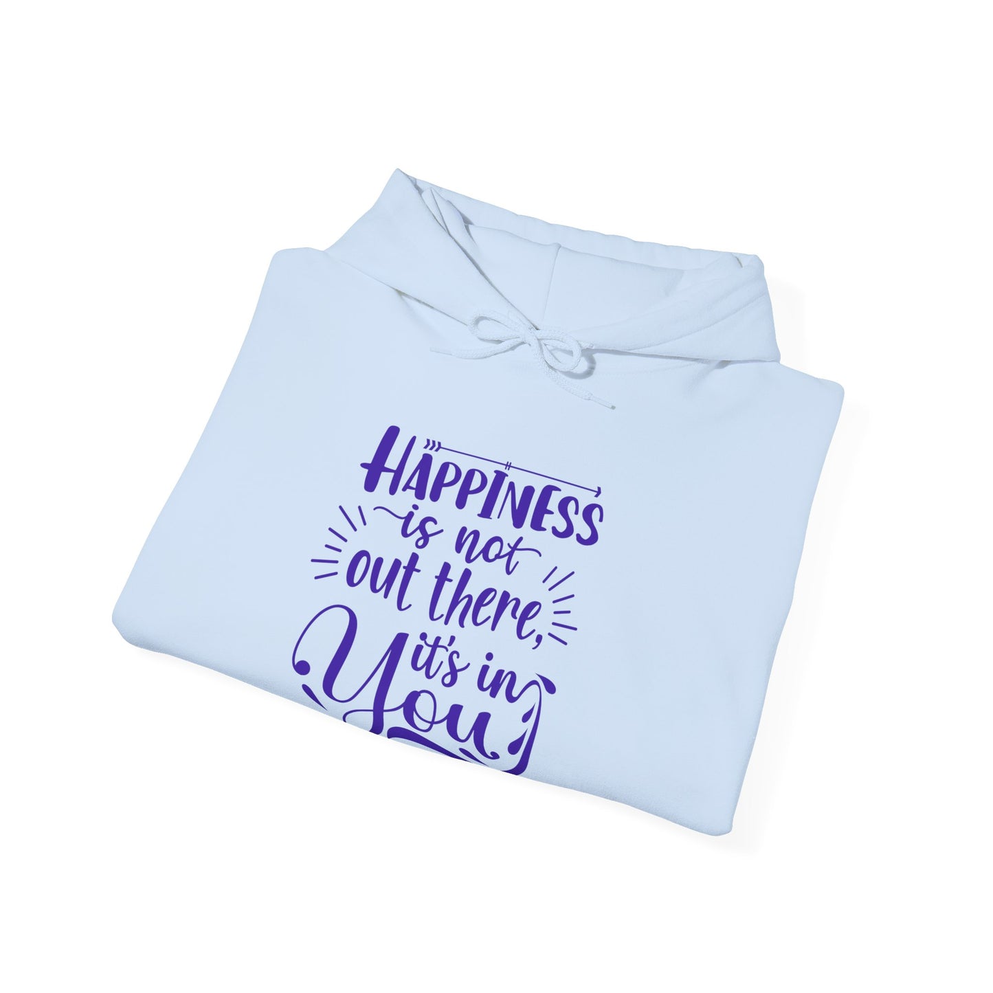 Happiness Is In You Unisex Heavy Blend™ Empowering Hoodie