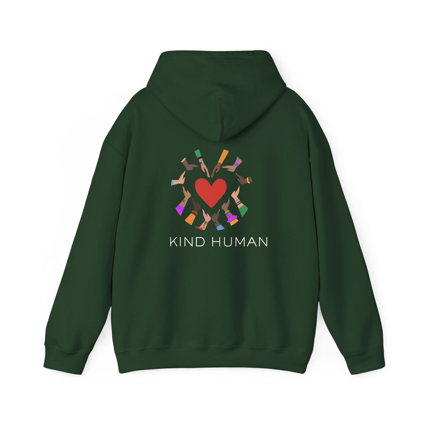 Kind Human Unisex Heavy Blend Empowering Hoodie