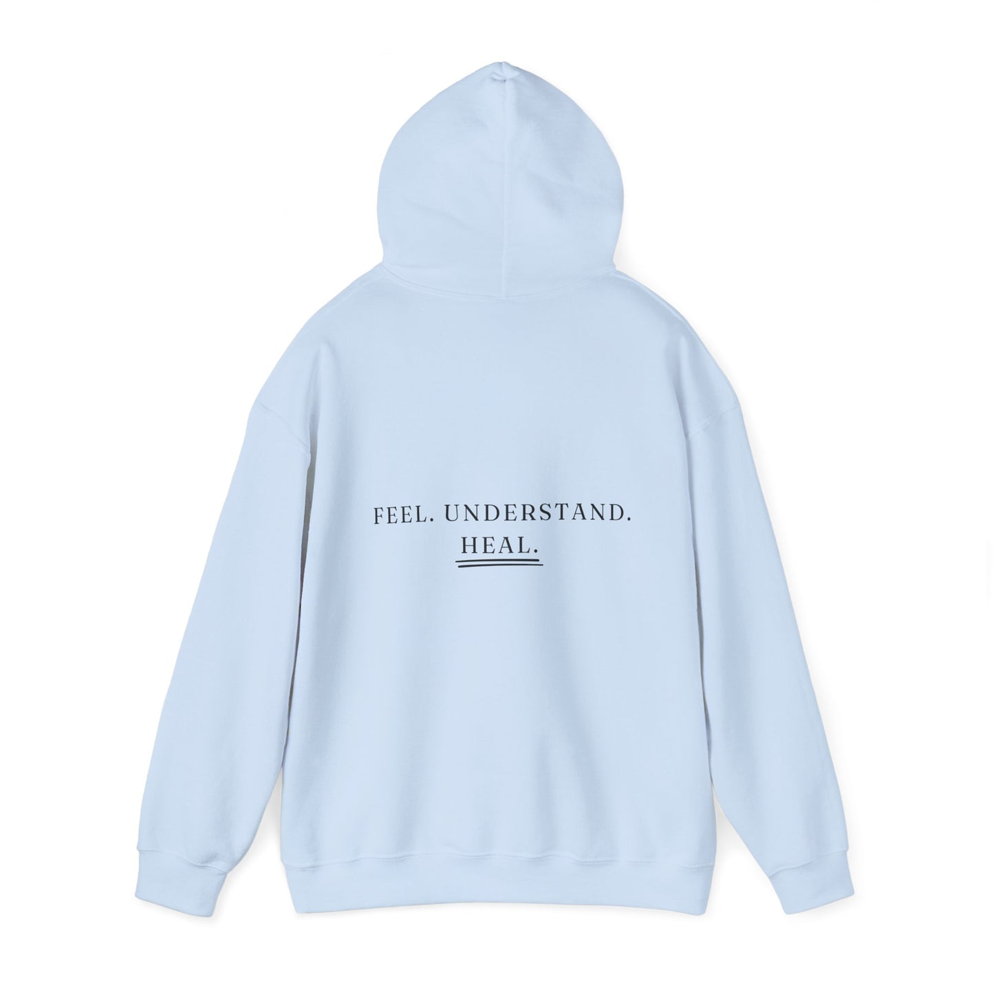 Connection Begins Where Judgement Ends Heavy Blend Unisex Empowering Hoodie