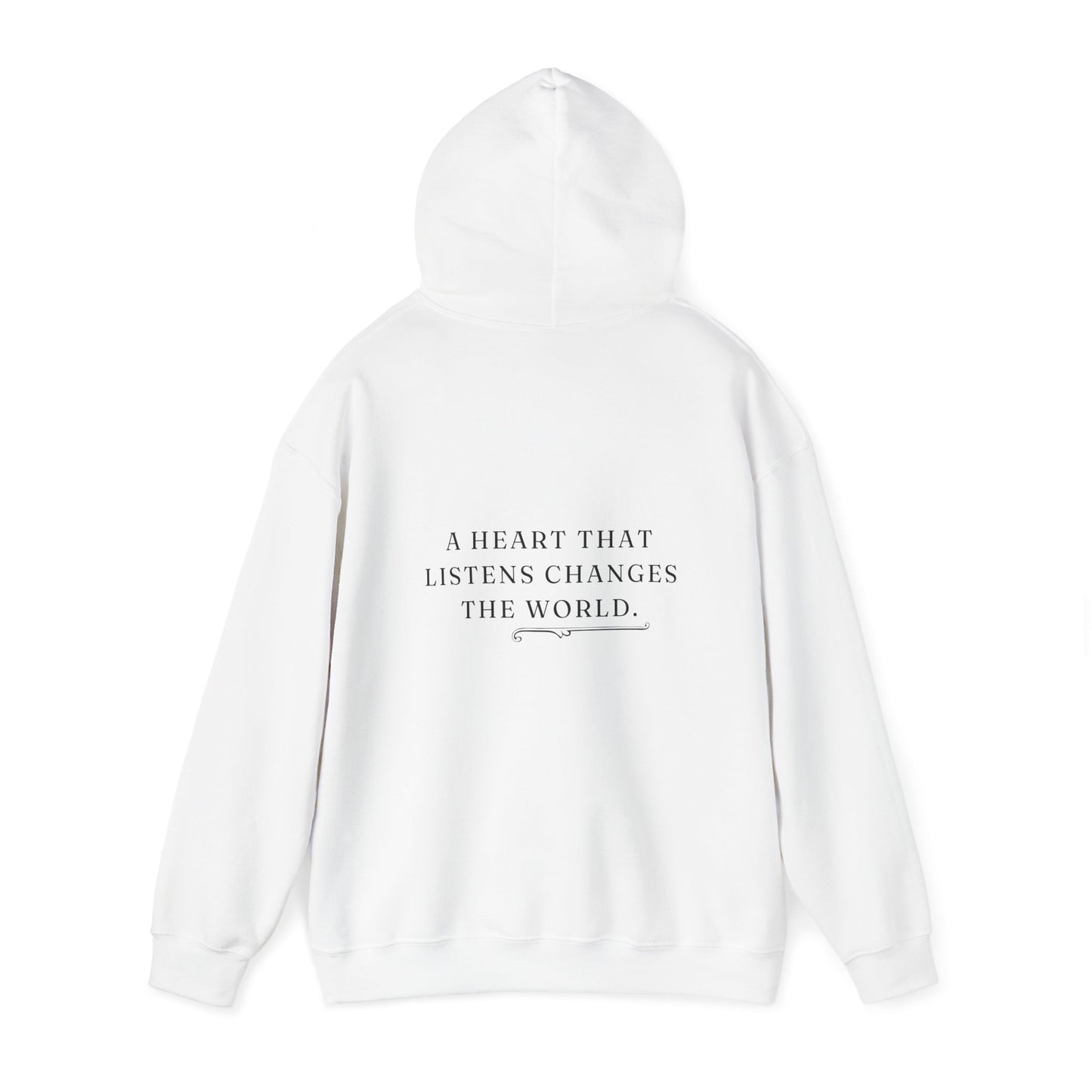 Empathy Changes Everything Unisex HeavyBlend Empowering Hoodie