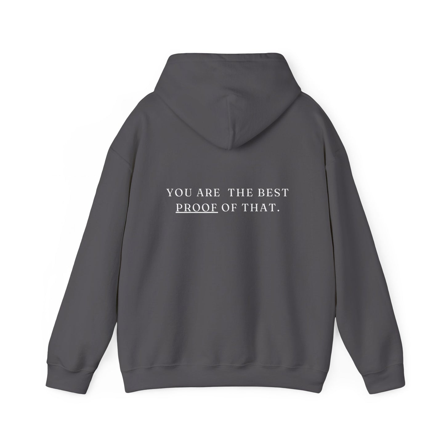 Hardships Build Heroes Unisex Heavy Blend™ Empowering Hoodie