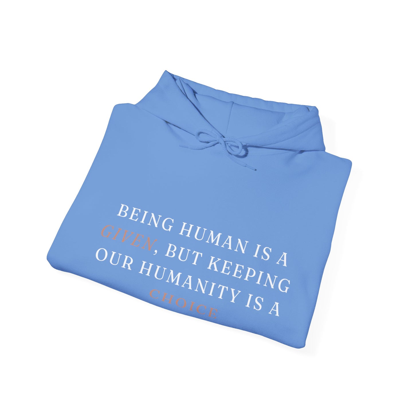 Humanity Is A Choice Unisex Heavy Blend™ Empowering Hoodie