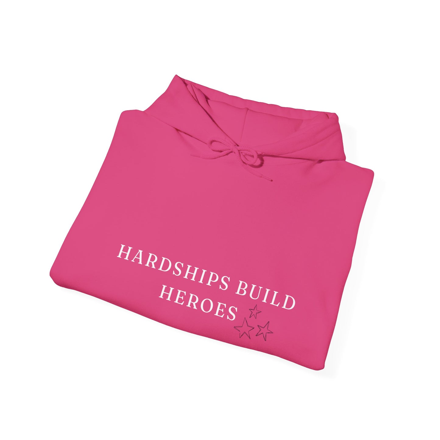 Hardships Build Heroes Unisex Heavy Blend™ Empowering Hoodie