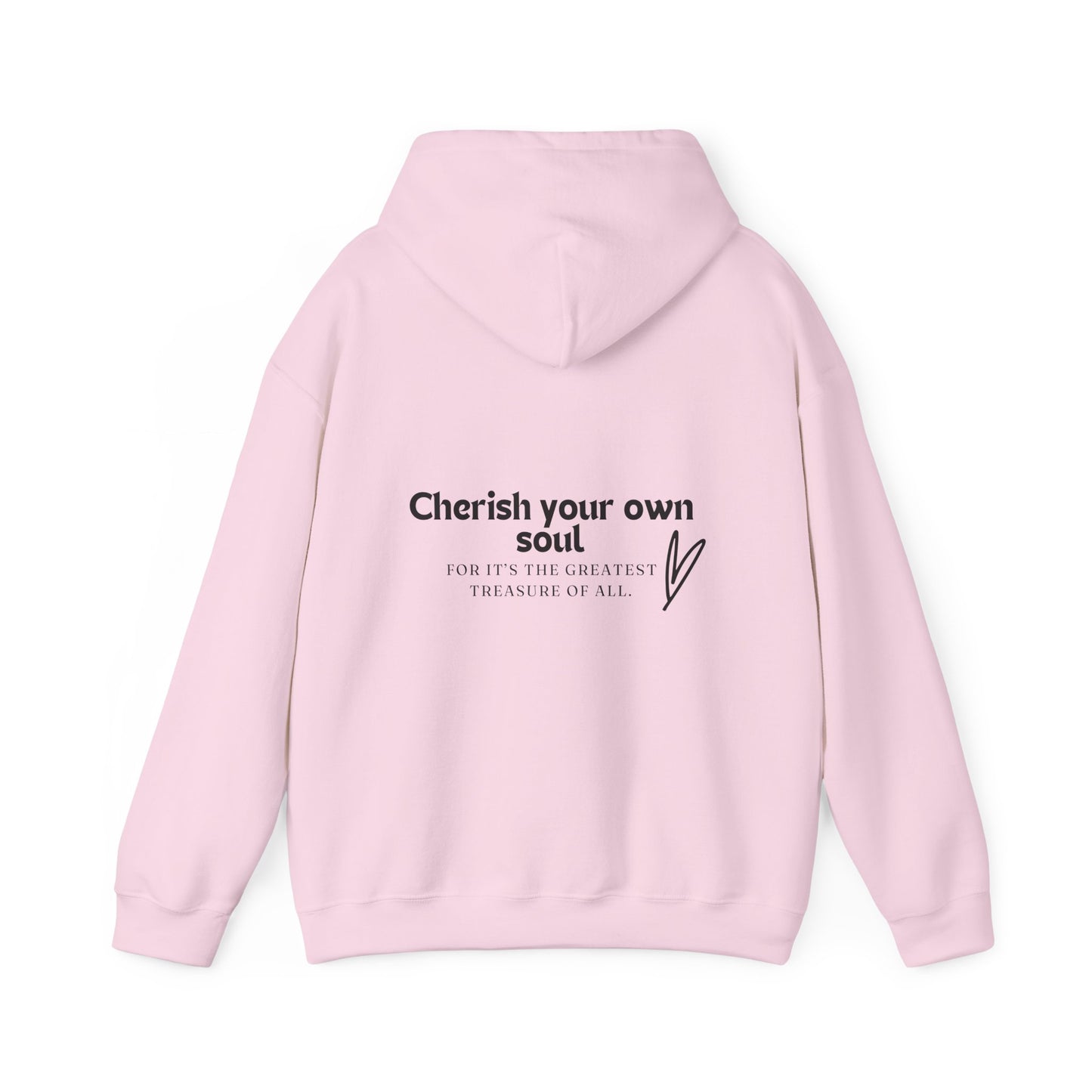 Your Worth Is Divine Unisex Heavy Blend™ Empowering Hoodie