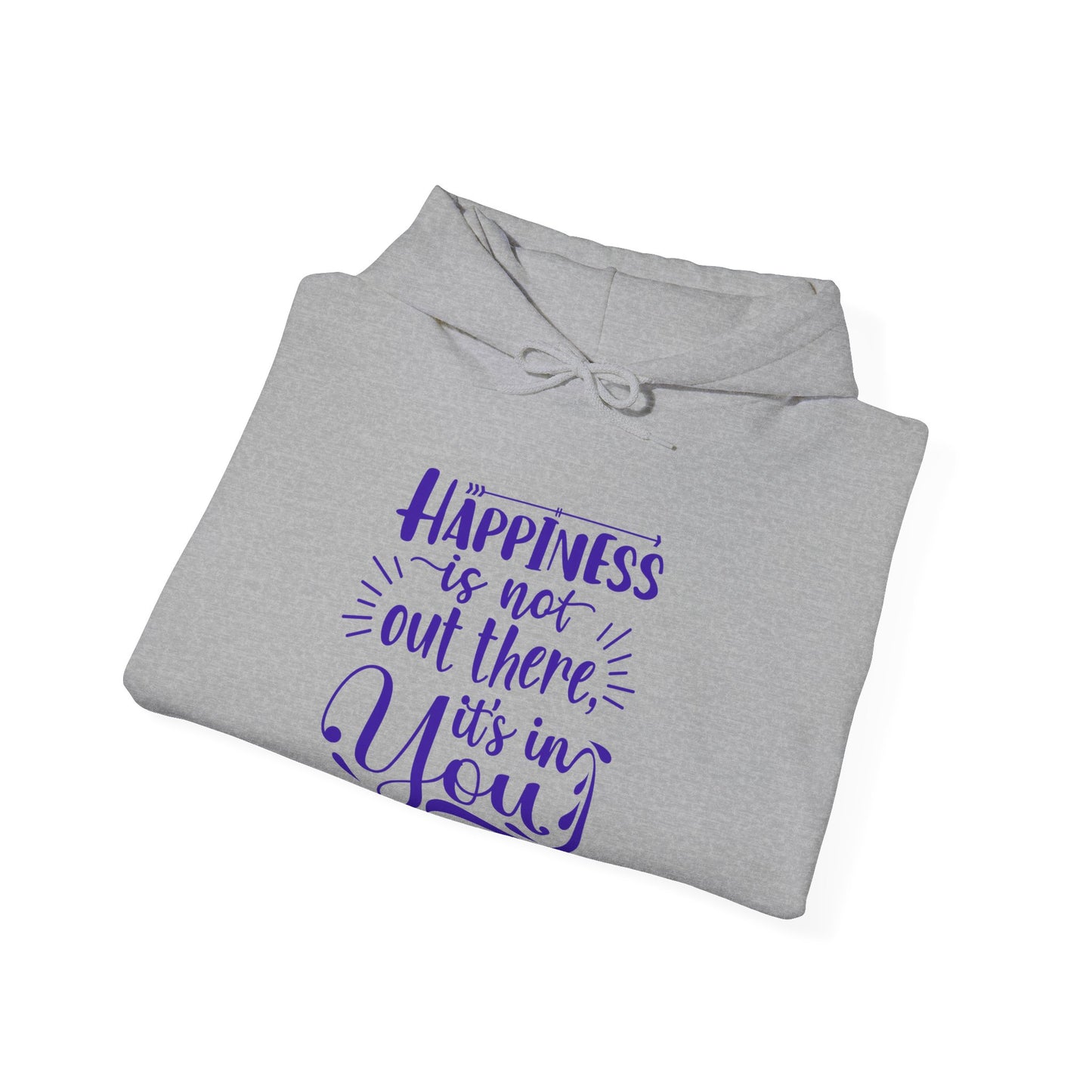 Happiness Is In You Unisex Heavy Blend™ Empowering Hoodie