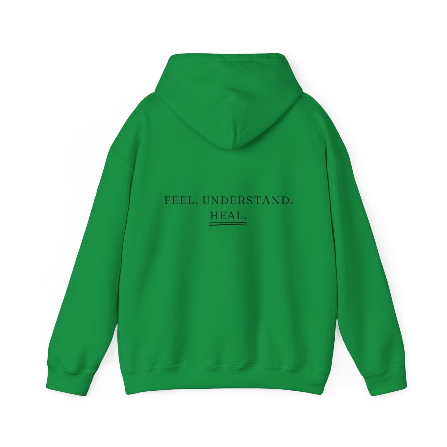 Connection Begins Where Judgement Ends Heavy Blend Unisex Empowering Hoodie