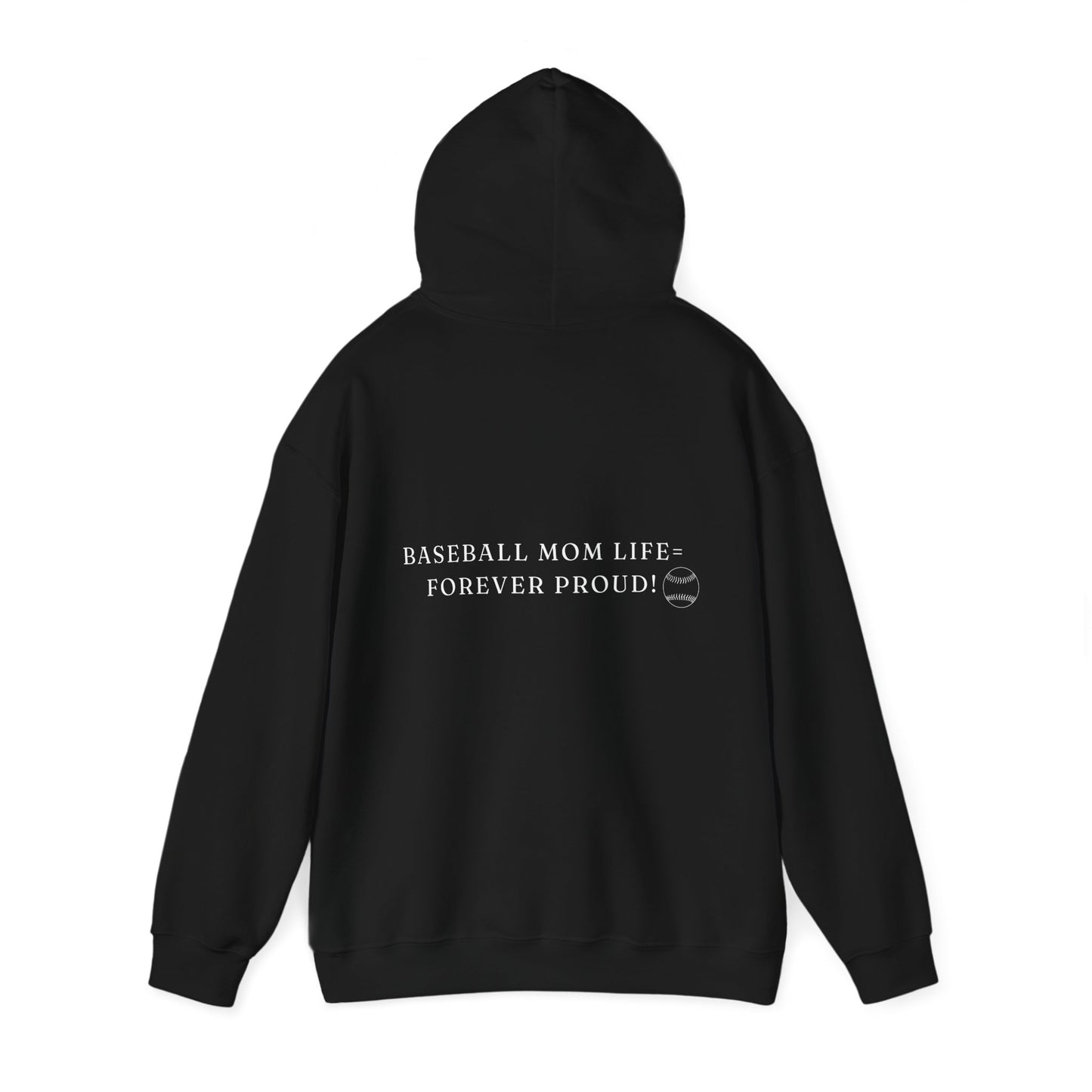 Baseball Mom Pride Heavy Blend™ Empowering Hoodie