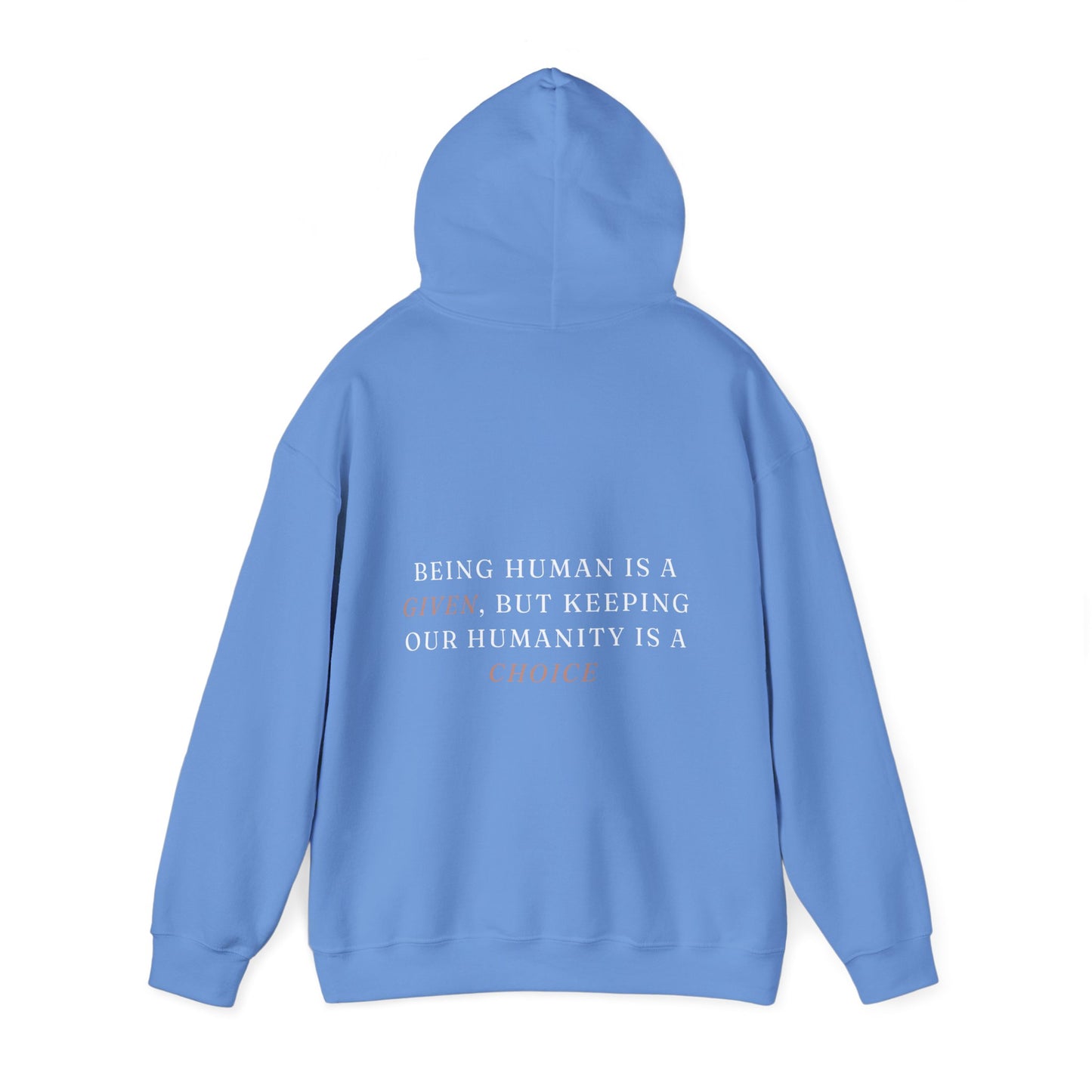 Humanity Is A Choice Unisex Heavy Blend™ Empowering Hoodie