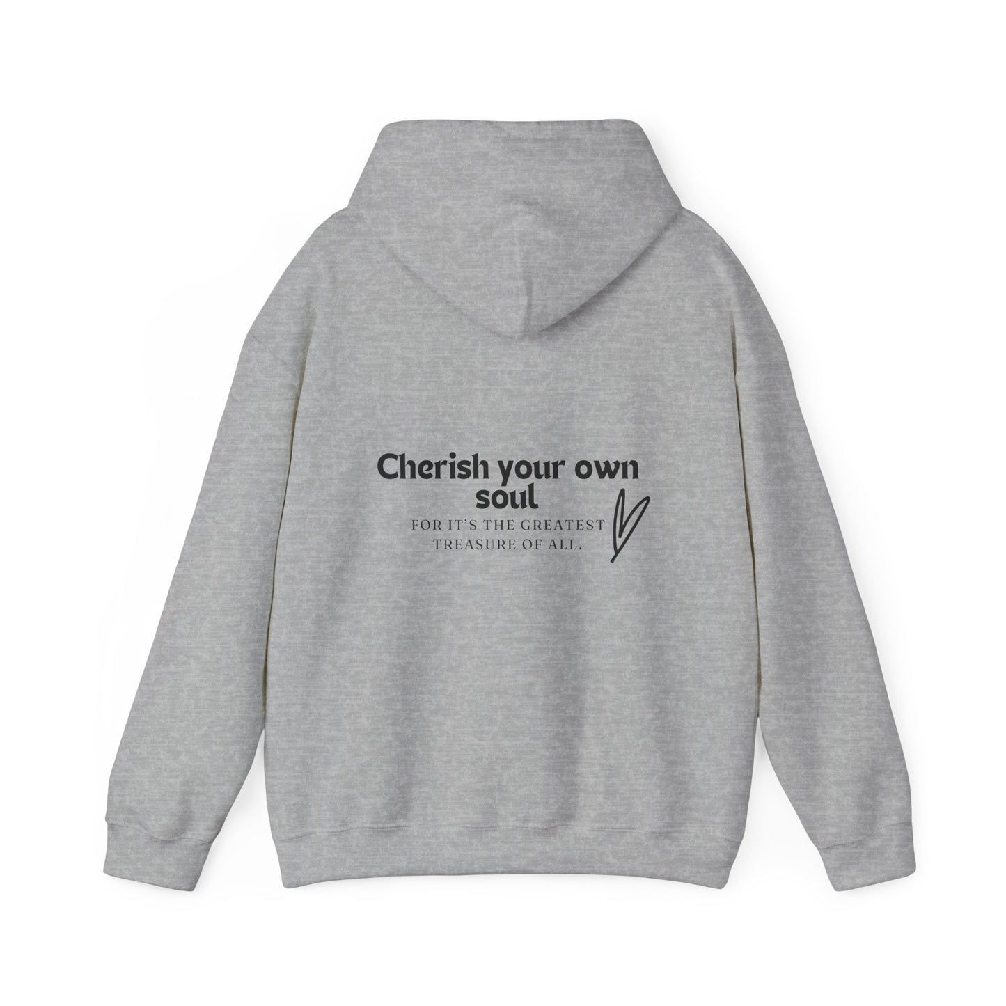 Your Worth Is Divine Unisex Heavy Blend™ Empowering Hoodie