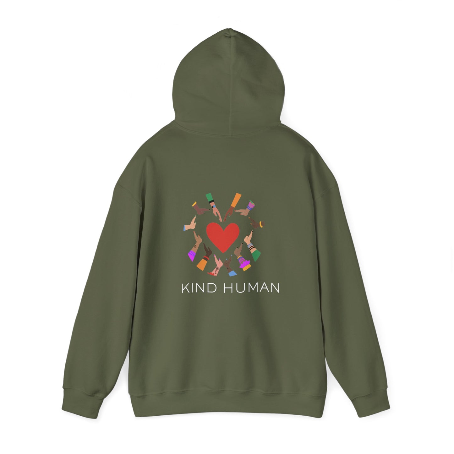 Kind Human Unisex Heavy Blend Empowering Hoodie