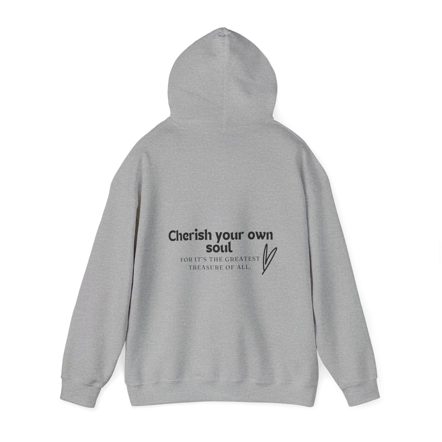 Your Worth Is Divine Unisex Heavy Blend™ Empowering Hoodie