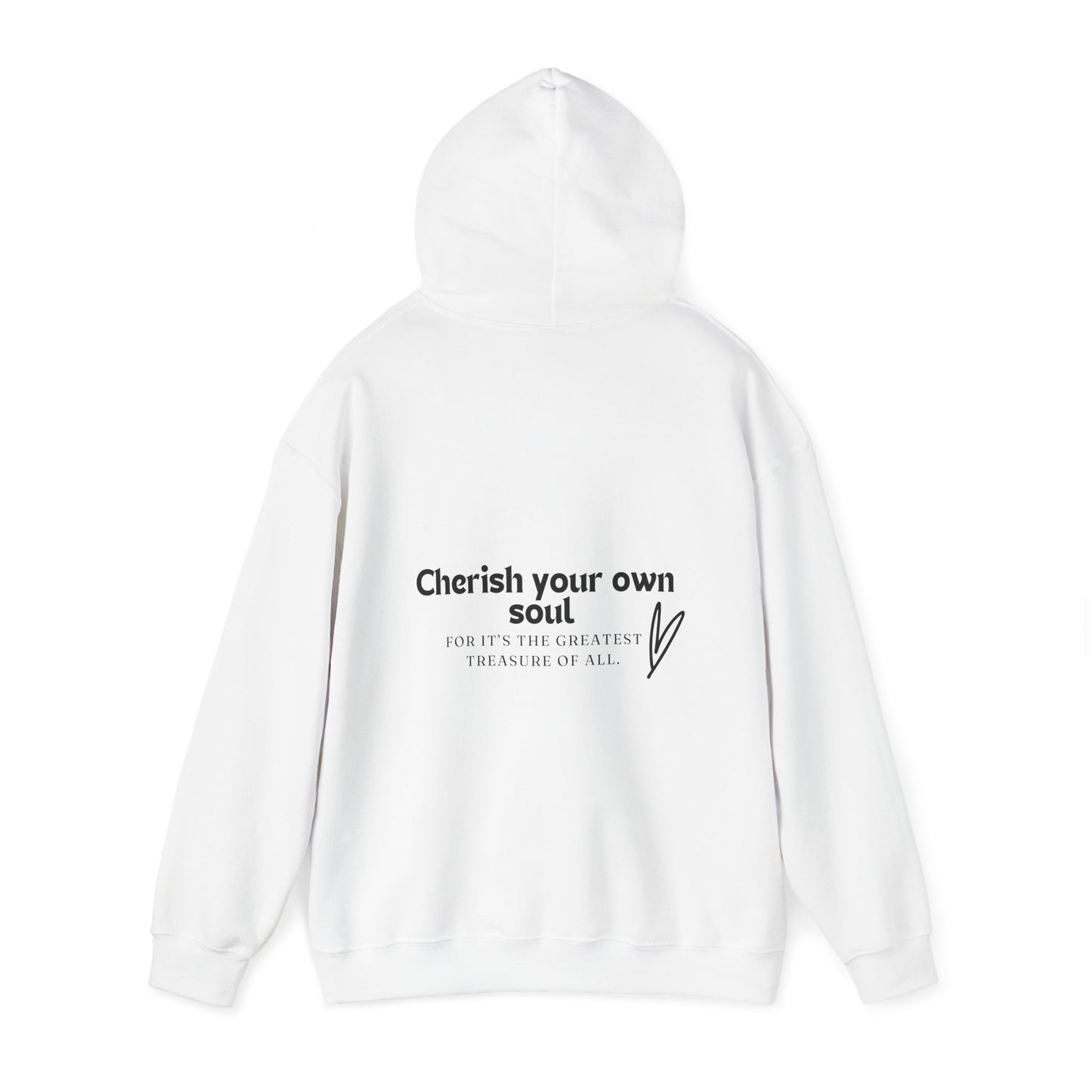 Your Worth Is Divine Unisex Heavy Blend™ Empowering Hoodie