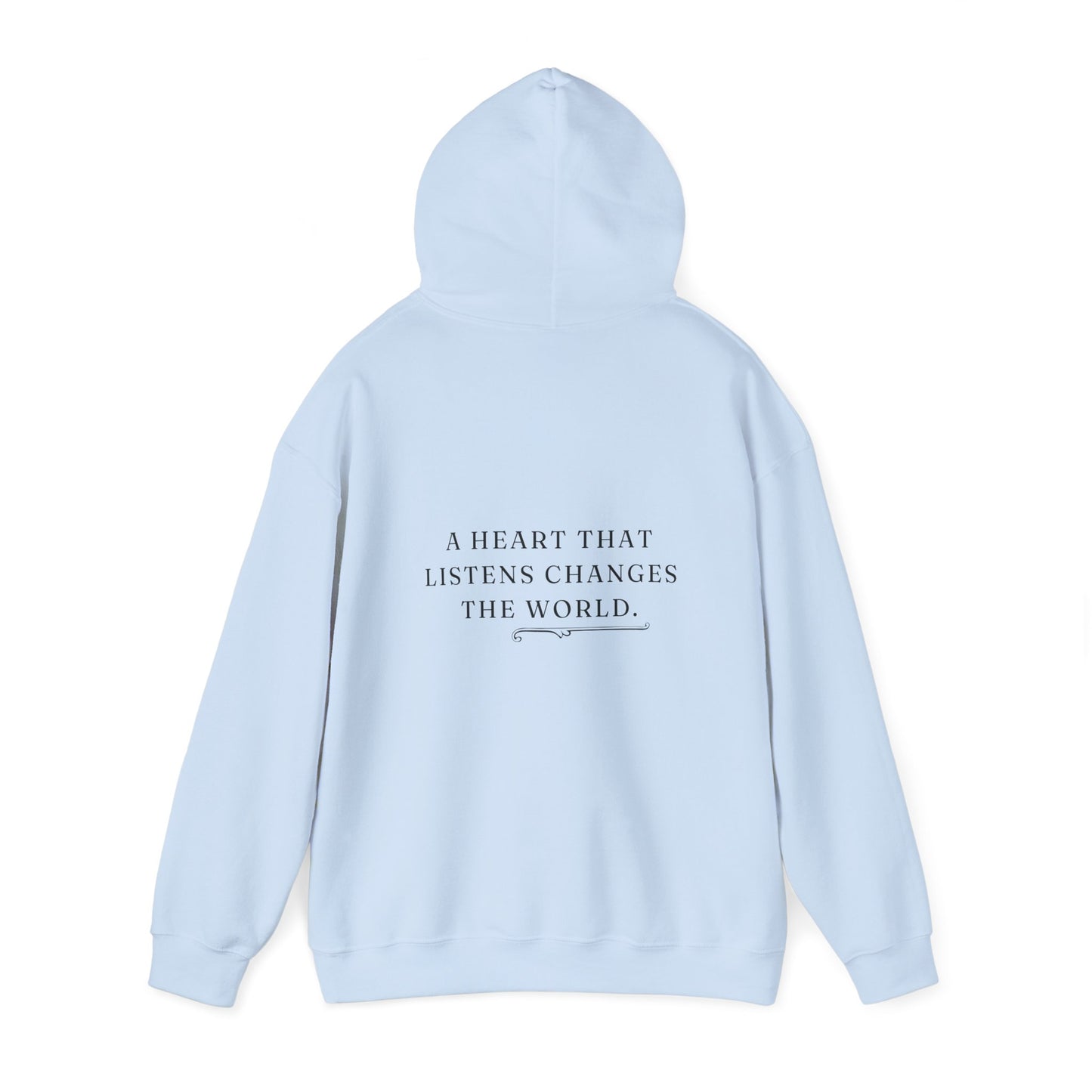 Empathy Changes Everything Unisex HeavyBlend Empowering Hoodie