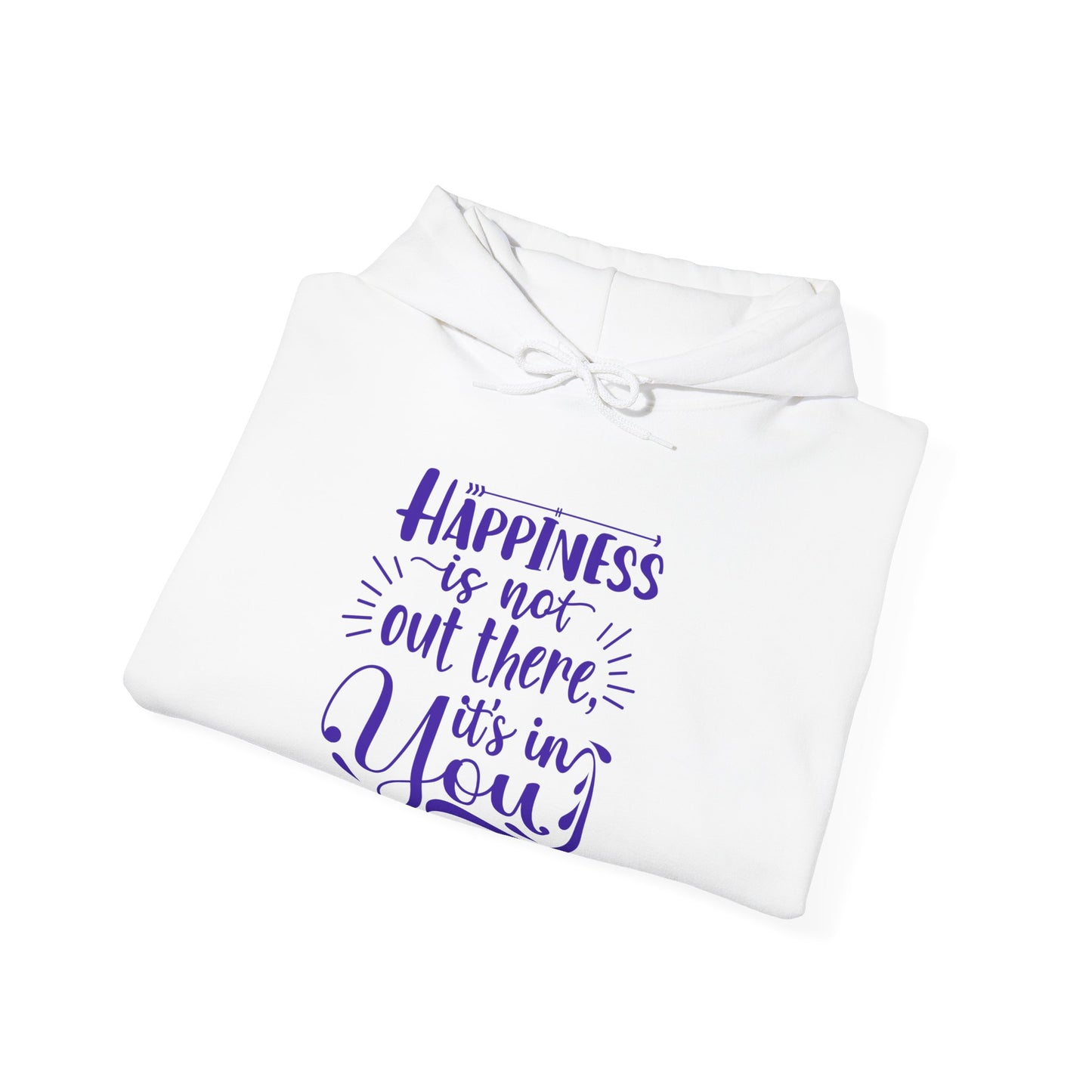 Happiness Is In You Unisex Heavy Blend™ Empowering Hoodie