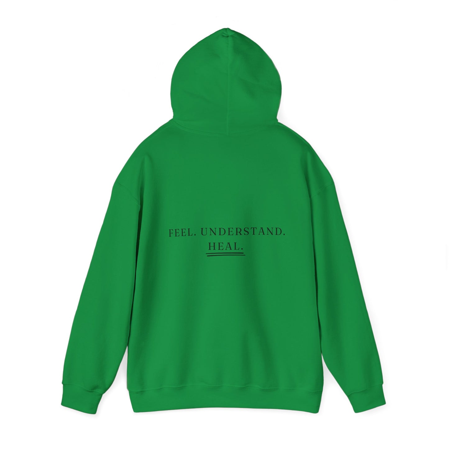 Connection Begins Where Judgement Ends Heavy Blend Unisex Empowering Hoodie