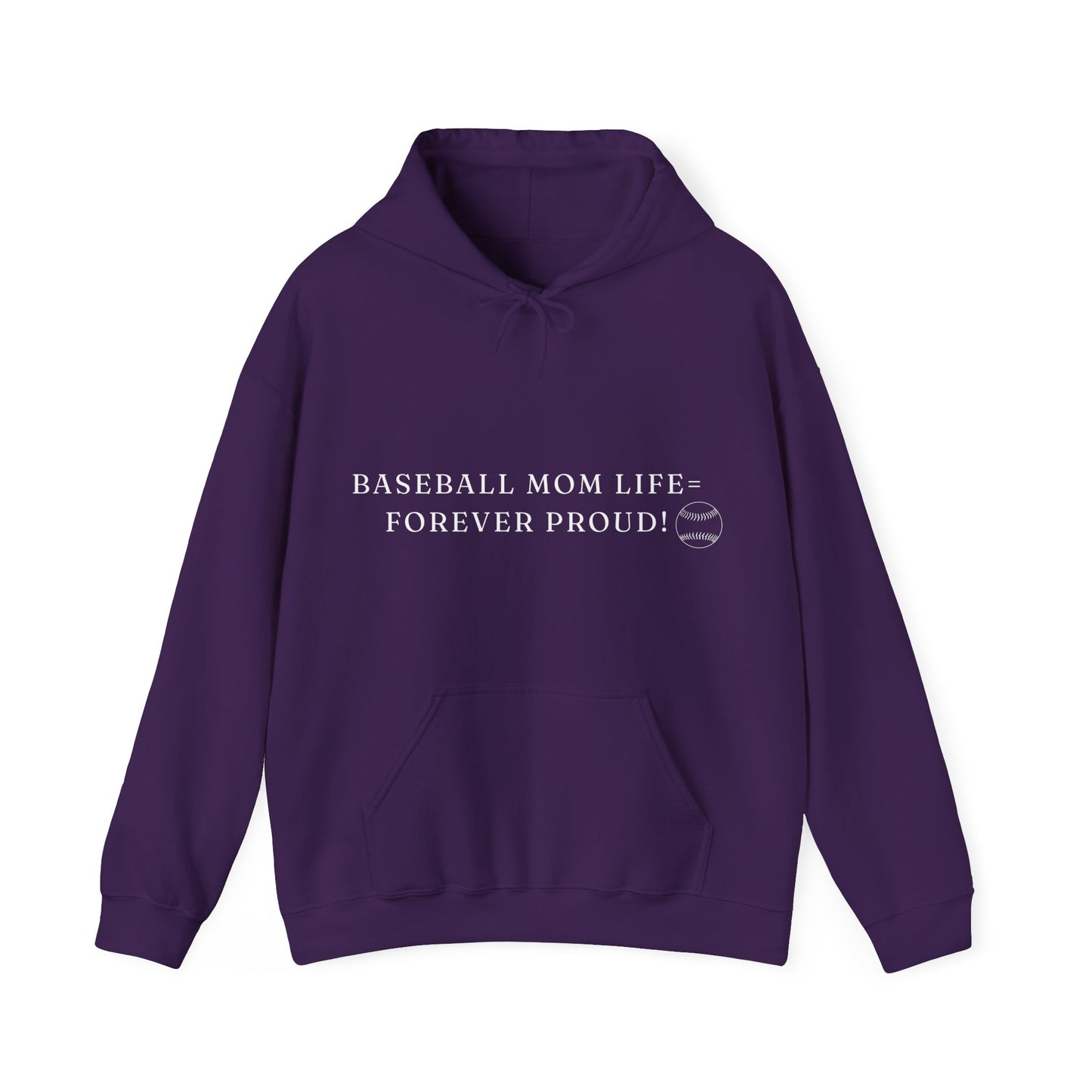 Baseball Mom Pride Heavy Blend™ Empowering Hoodie